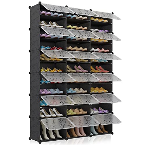 MAGINELS 72-Pair Shoe Organizer Cabinet