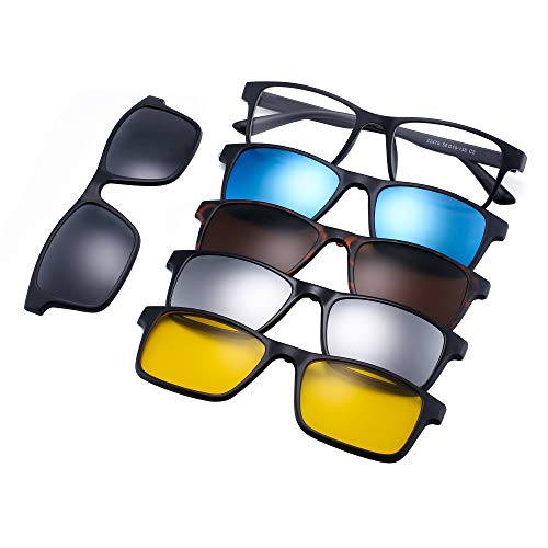 Magnetic Clip-on Sunglasses - Night Driving 2247A