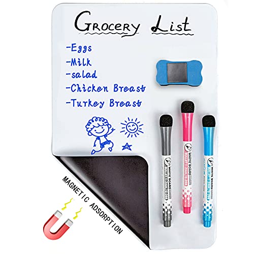 Magnetic Dry Erase Board for Fridge and Office