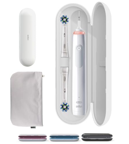 Magnetic Travel Case for Braun/Oral-B Pro 1000/1500/2000/3000/3500/Vitality Electric Toothbrush