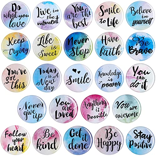 Magnets Watercolor Motivational Quotes