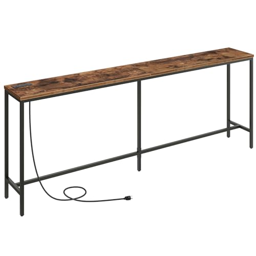MAHANCRIS 78.7" Console Table with USB Ports