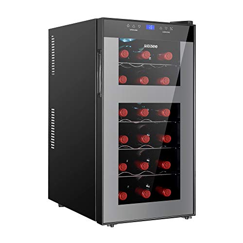 maisee Wine Fridge Dual Zone: Stylish and Functional Wine Cooler