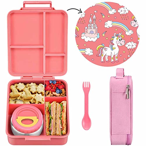 MAISON HUIS Bento Lunch Box for Kids - Practical and Durable Storage Solution
