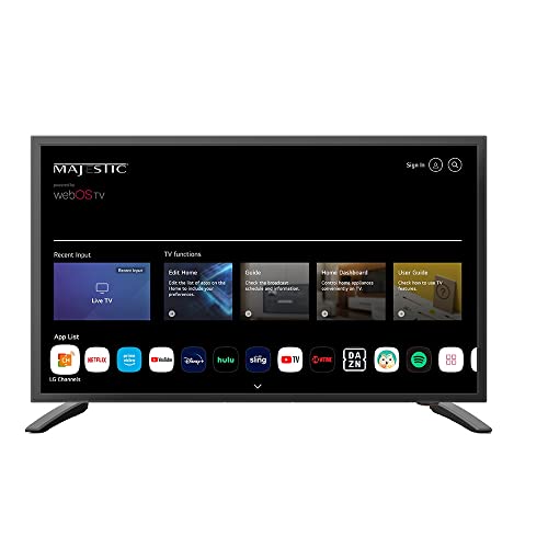 Majestic 19" 12V Smart LED TV - Compact and Versatile