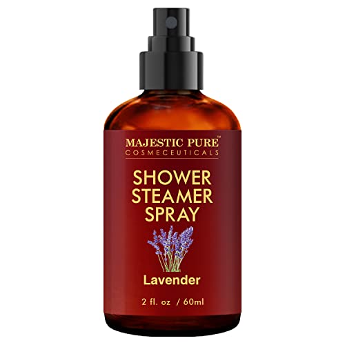 MAJESTIC PURE Shower Steamer Spray - Lavender Aromatherapy Mist
