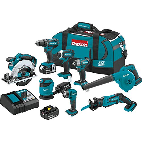 Makita 18V LXT Cordless 8-Pc. Combo Kit