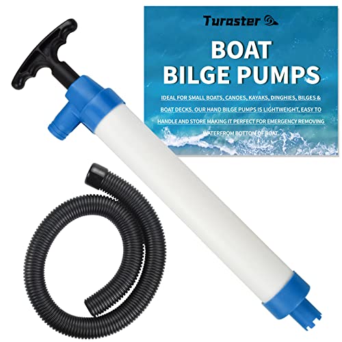Manual Hand Bilge Pump for Kayaks Canoes and Boats