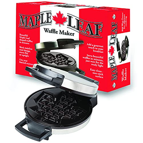Maple Leaf Shaped Waffle Maker