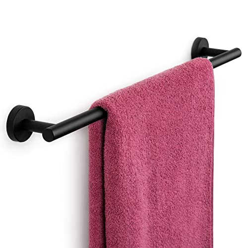 Marmolux Matte Black Towel Bar