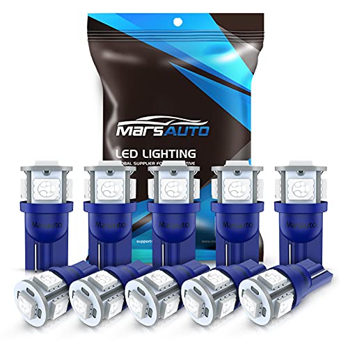 Marsauto 194 LED Bulb Blue 168 - Stylish Car Lighting Solution