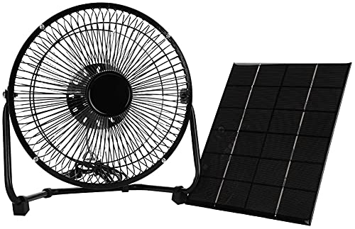 MarsPro Solar Panel Powered Fan