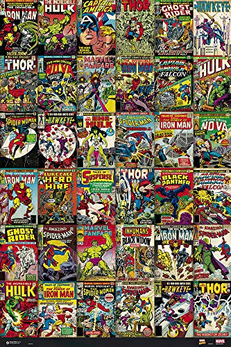 Marvel Comics Collage Poster/Print
