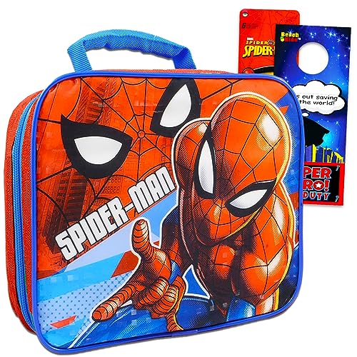 Marvel Spiderman Lunch Bag Set
