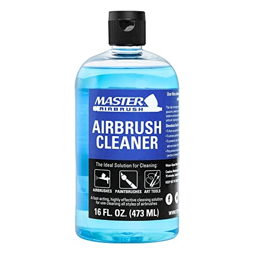 Master Airbrush Cleaner - Fast-Acting Cleaning Solution