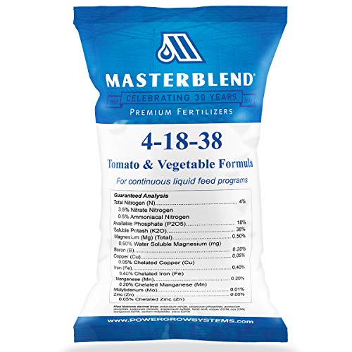 MasterBlend 4-18-38 Tomato & Vegetable Fertilizer - 5lb Bulk