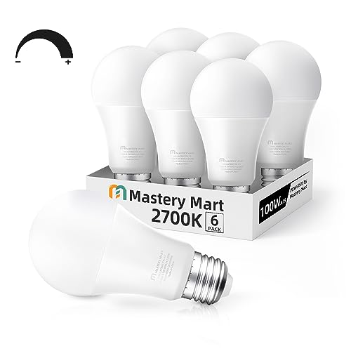 Mastery Mart LED Light Bulbs 10W - Pack of 6