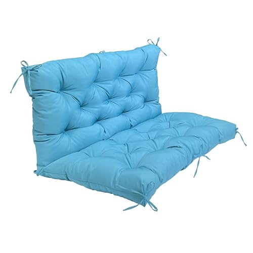 "Waterproof 3-Seater Outdoor Swing Cushions - 60x40 inches