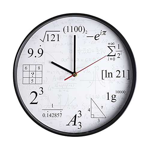 Math Wall Clock Equations