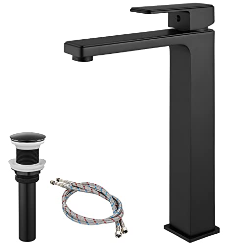 Matte Black Bathroom Sink Faucet - High Quality and Stylish