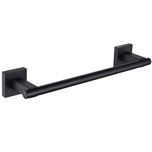 Matte Black Towel Holder by Angle Simple