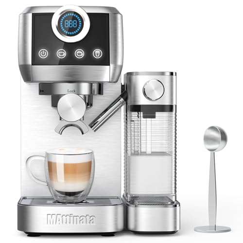 MAttinata Cappuccino Machine and Espresso Maker - A Coffeehouse Experience at Home
