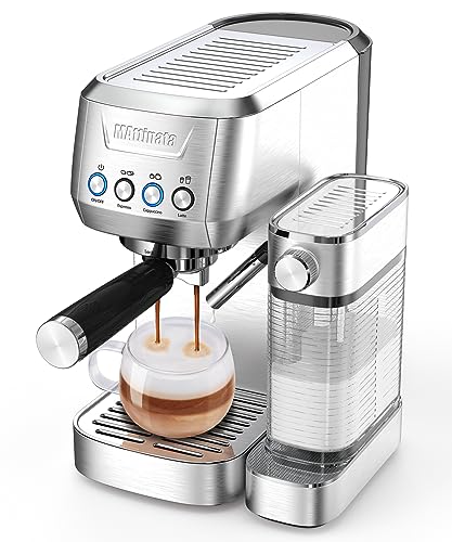 AMZCHEF Espresso Machine 20 Bar with Milk Frother/Steam Wand
