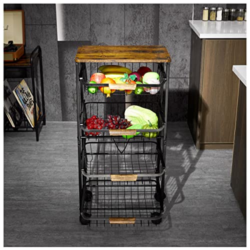 Mawew Vegetable Kitchen Storage Basket 51tT7bOyEGL 
