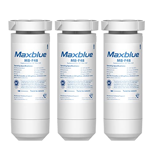 Maxblue XWF NSF Certified Refrigerator Water Filter