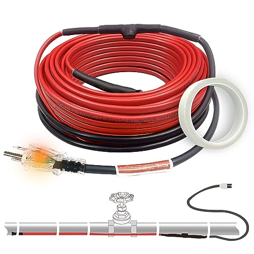 MAXKOSKO Pipe Heat Cable for Water Pipe Freeze Protection