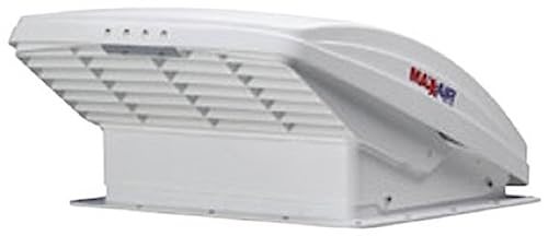 Maxx Air White MaxxFan Ventillation Fan with Manual Keypad Control