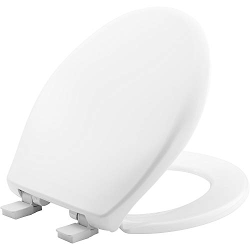 MAYFAIR 887SLOW 000 Affinity Slow Close Removable Plastic Toilet Seat