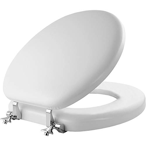 Mayfair Soft Toilet Seat with Premium Chrome Hinges