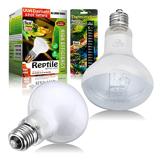 MCLANZOO Reptile Heat Lamp Bulb/Light