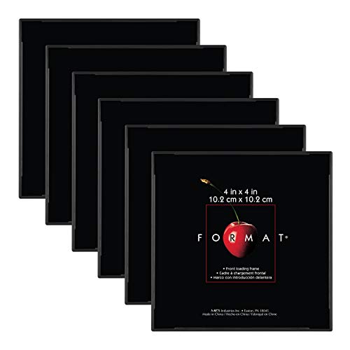 MCS Format Picture Frames 4 x 4, 6-Pack