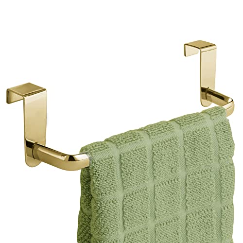 mDesign Over Cabinet Towel Rack - Spira Collection