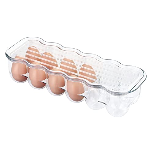mDesign Stackable Egg Tray Holder