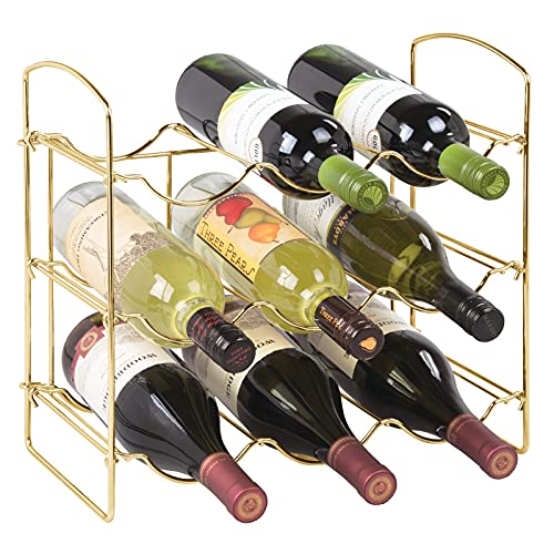 mDesign Wine Bottle Rack