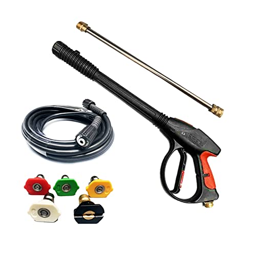 MECCTP 4000 PSI 30 Ft Hose and Lance High Pressure Washer Gun