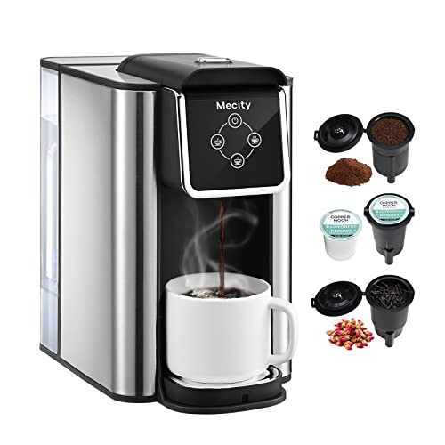 Mecity 3-in-1 Single Serve Coffee Maker