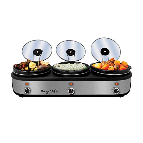 Slow Trio Cooker and Food Warmer Starting at ONLY $20 – Crock Pot,  Farberware!