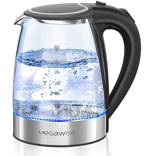 Breville BKE595XL The Crystal Clear Electric Kettle, 2.3, glass