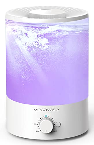 MegaWise Cool Mist Humidifiers - Super Quiet & Easy to Use