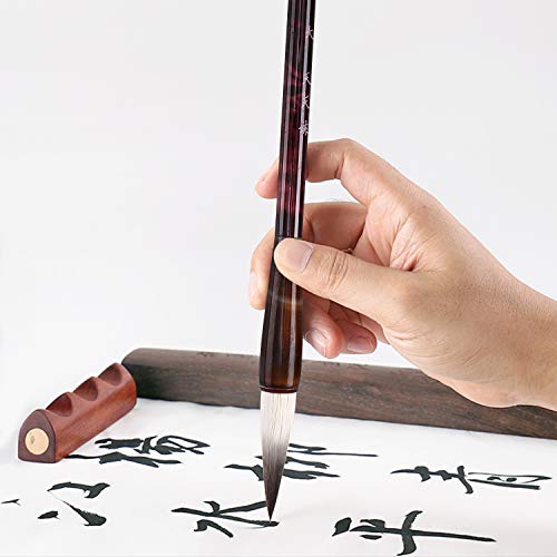 MEGREZ Chinese Calligraphy Brush - Medium Wolf Sheep Mix Brush