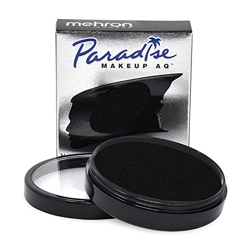 Mehron Paradise AQ Pro Size Water Activated Face & Body Paint in Black - 1.4 oz