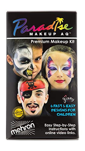 Mehron Makeup Premium Children's Face Painting Kit