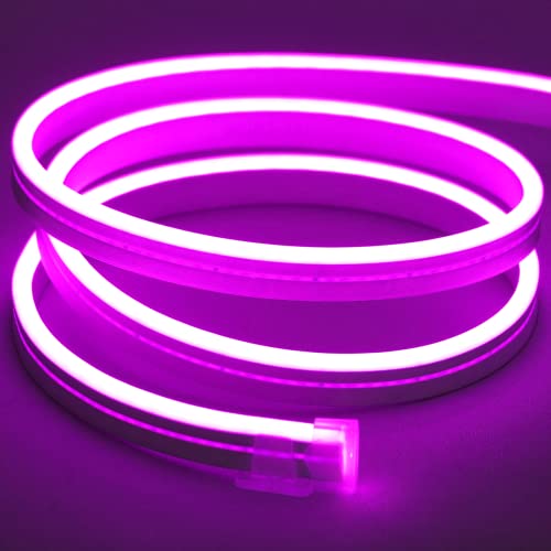 Meijiajia Purple LED Neon Strip Lights