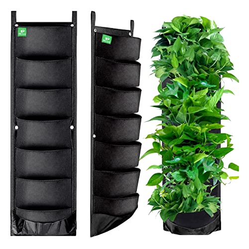 MEIWO 7-Pocket Vertical Garden Wall Planters