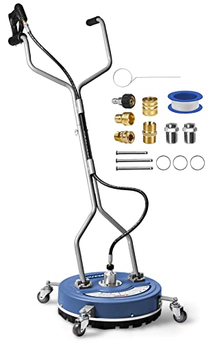 MEKOH 20" Pressure Washer Surface Cleaner with Wheels