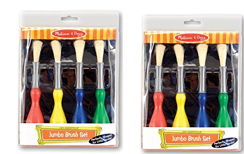 Melissa & Doug Jumbo Paint Brushes - Set of 4